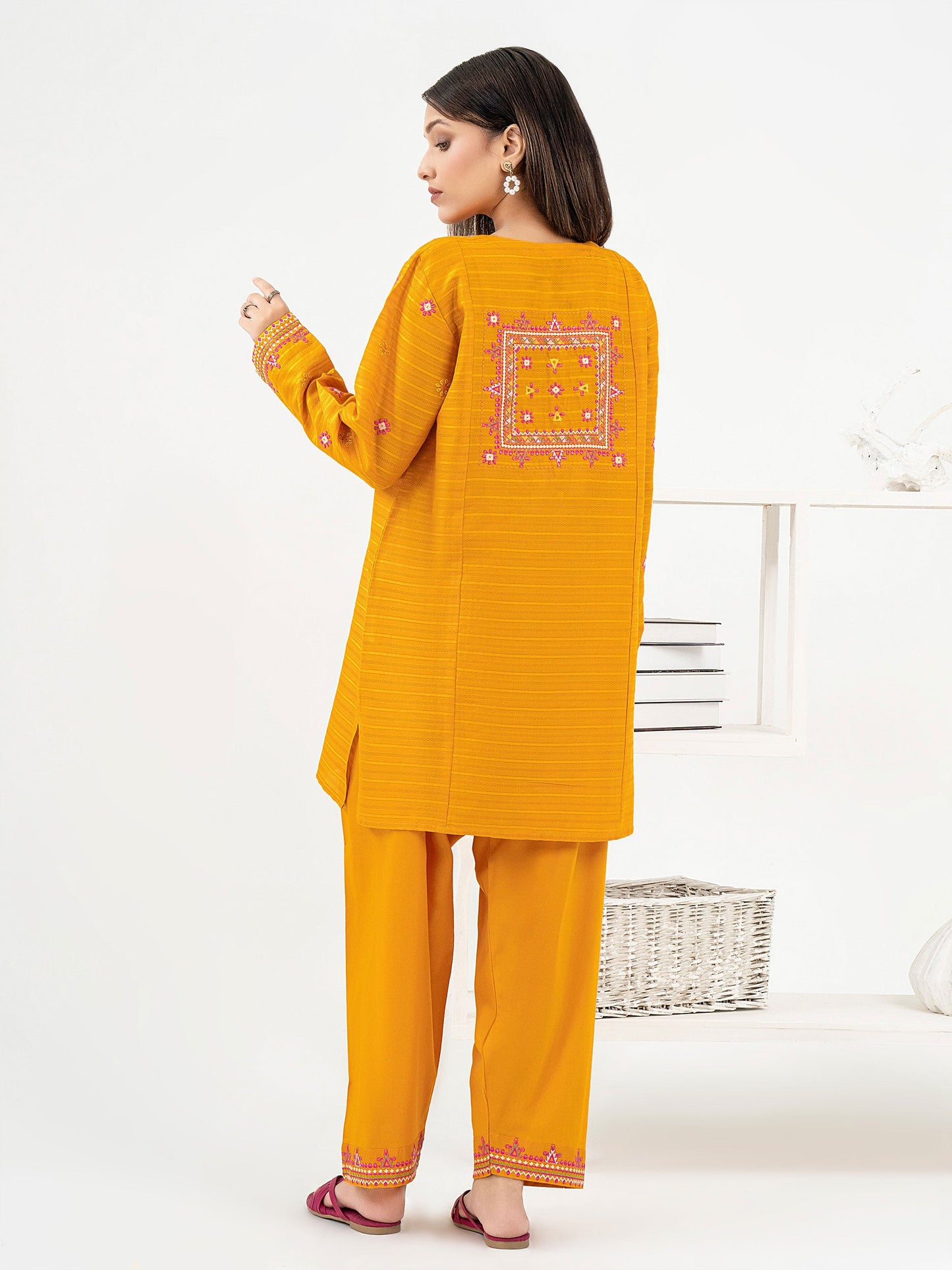 2 Piece Lawn Shirt-Embroidered (Pret)