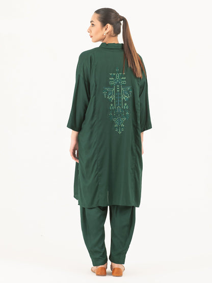 2 Piece Lawn Suit- Embroidered (Pret)